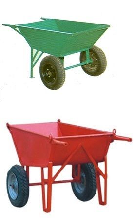 Low Maintenance Double Wheel Barrow