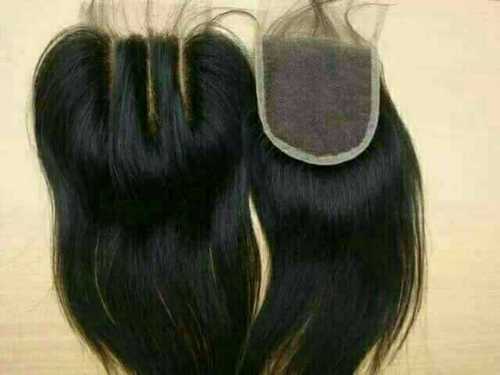 5 Years Natural Hair Closure With Free Partition