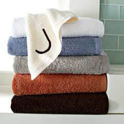 Organic Cotton Colored Bath Towels
