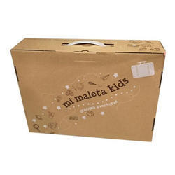 Plastic Durable Corrugated Handle Box