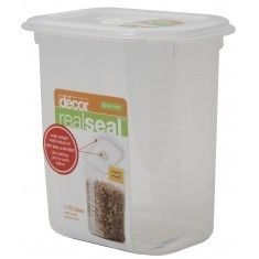 Plastic Box Realseal Square(1.0 L)