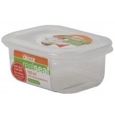 Plastic Container Realseal Oblong, (150 ml)