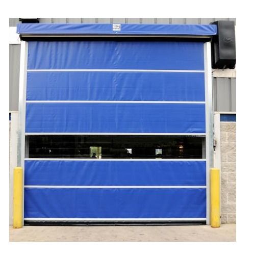 Blue Pvc High Speed Roll Up Door