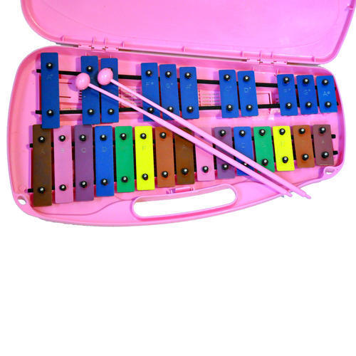 Excellent Strength Pink Xylophone Size: 16X9X2 Inch