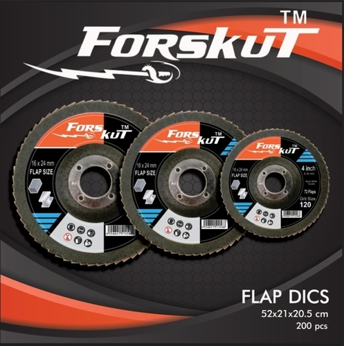 फ्लैप डिस्क मेटल एंड फाइबर प्लेट