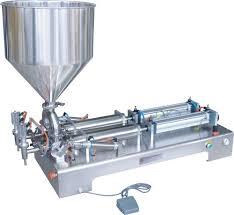 Stainless Steel Cream Paste Filling Machine with Less Maintenance