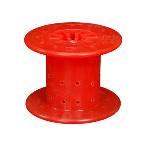 Sturdy Design Red Plastic Bobbin