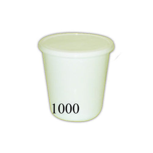 Plastic 1000 Ml Shrikhand Containers