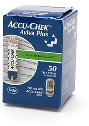 ACCU-CHEK Aviva Plus Test Strips 50 Each (Pack of 4)