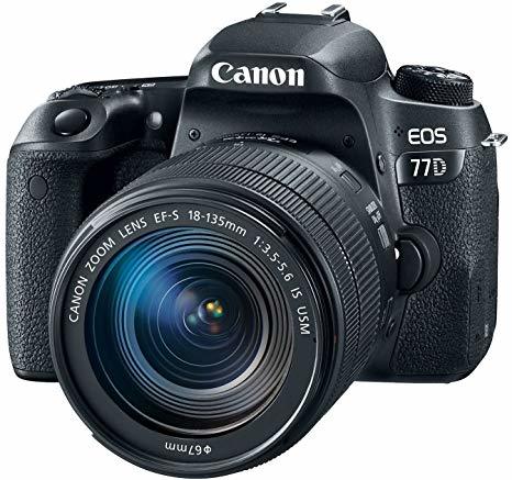 Digital Eos 77D Camera With 18-135Mm Is Usm (Canon) Packaging: Box