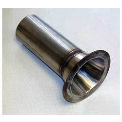 Silver Fabricated Stainless Steel Pipes