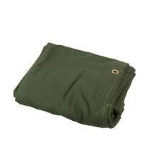 Green Color Canvas Tarpaulins