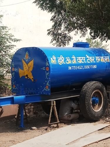 Blue Mild Steel Water Tank