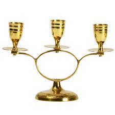 Polishing Brass Candle Holders