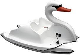 Pure Aluminium Swan Boat