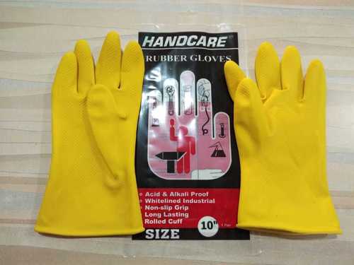 Hand Gloves Industrial Rubber
