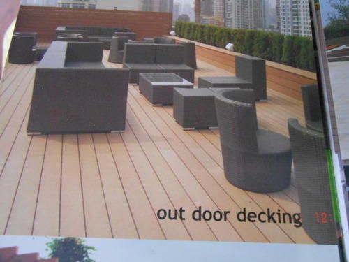 Smooth Surface Deck Wooden Flooring