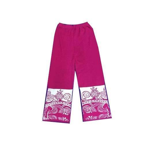 Pink Designer Woolen Palazzo Pant