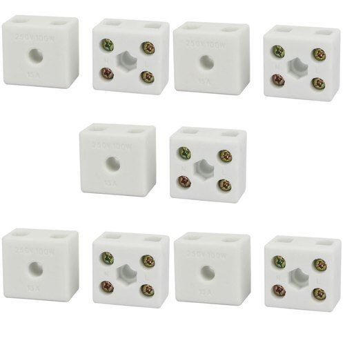 Electrical Ceramic Terminal Blocks Rated Voltage: 240 Volt (V)