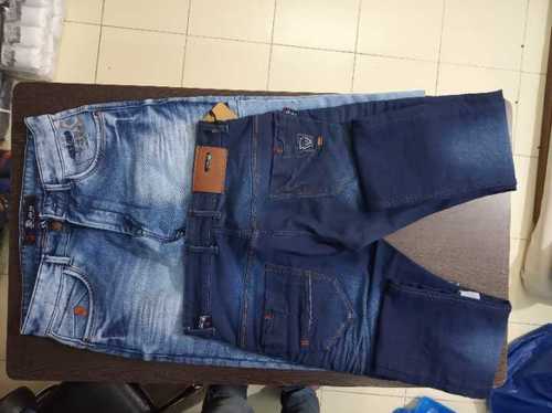 Blue Mens Narrow Fit Jeans