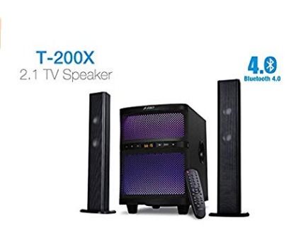 Black T-200X 2.1 Tv Speaker