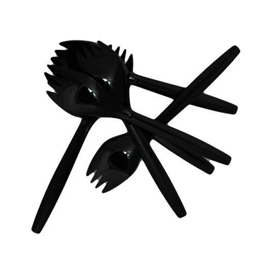 Black Color Plastic Spork