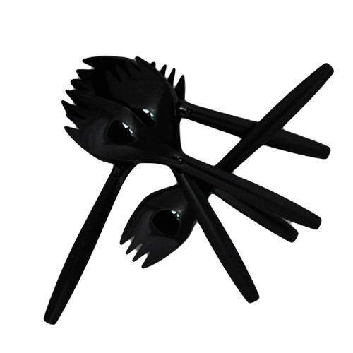 Forks Black Color Plastic Spork