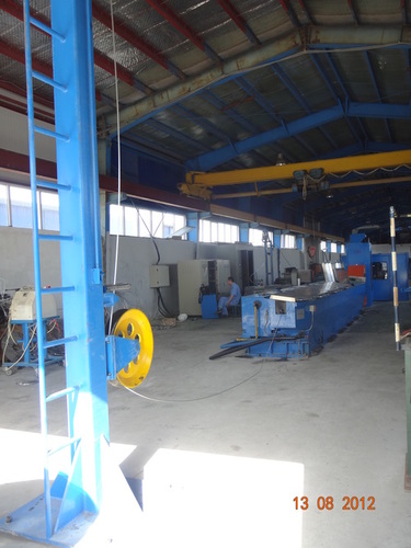 Copper Rod Breakdown Machine With Continuous Annealer - Color: Blue