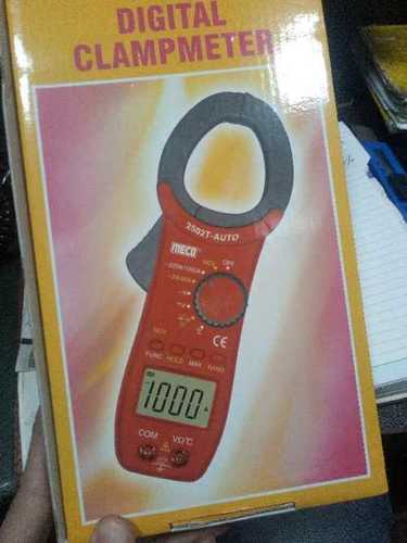 Red Digital Clamp Meters