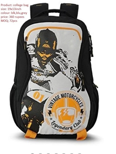 Easy To Carry Printed school bag 