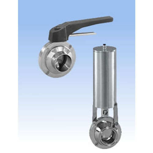 Stainless Steel Highly Polished Butterfly Valve