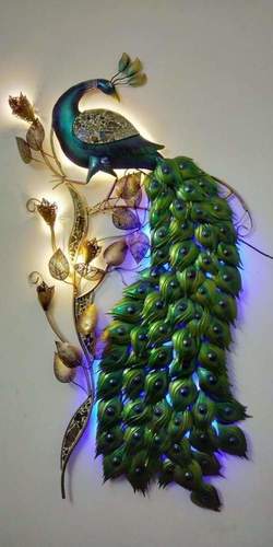 LED Peacock Wall Hanging