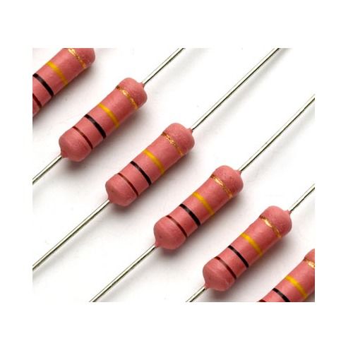 Red Silicone Coated Wire Wound Resistor