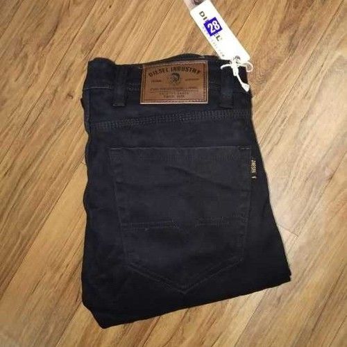 Black Color & Custom Latest Mens Denim Jeans