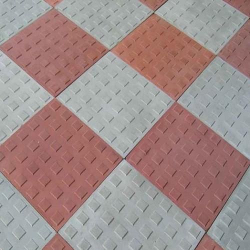 Acid-Resistant Wear Resistance Chequered Parking Tiles