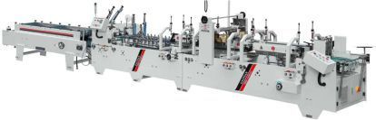 White Automatic Folder Gluer Machine (Lock Bottom Type)