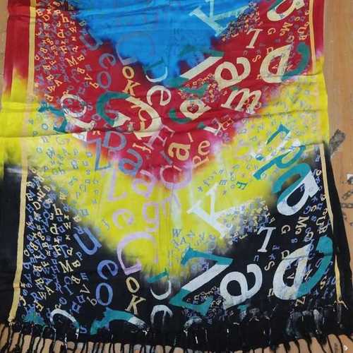 As Per Customer Designer Ladies Printed Stoles