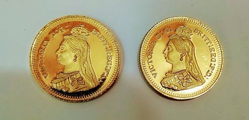 Designed Gold Coin Design: Double Sided