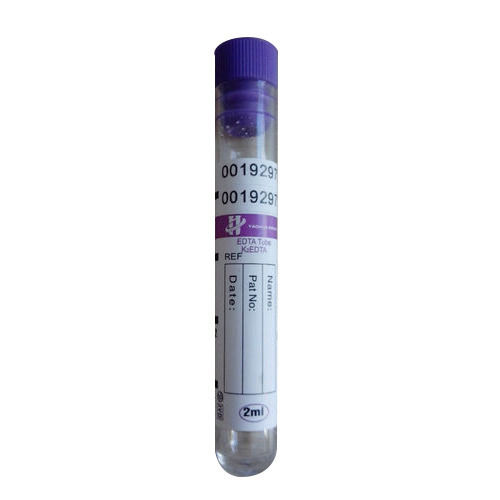 Edta Single Cap For Test Tube Recyclable