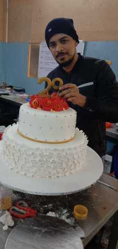 Fondant Designer Wedding Cake