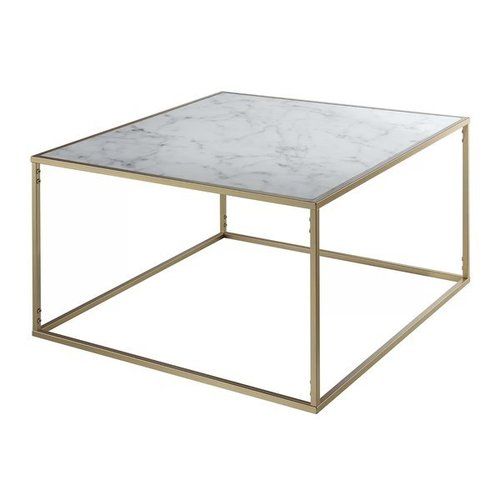 Marble Top Coffee Table Dimension(L*W*H): 12*12*30 Inch (In)