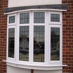 White Upvc Bay Window Application: Home