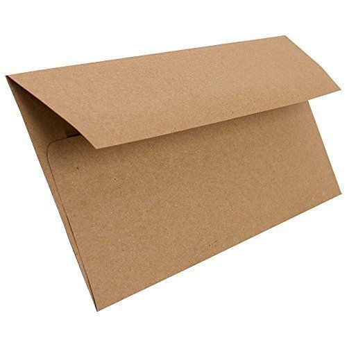 Brown Color Paper Envelope Size: 10 * 12 Inch