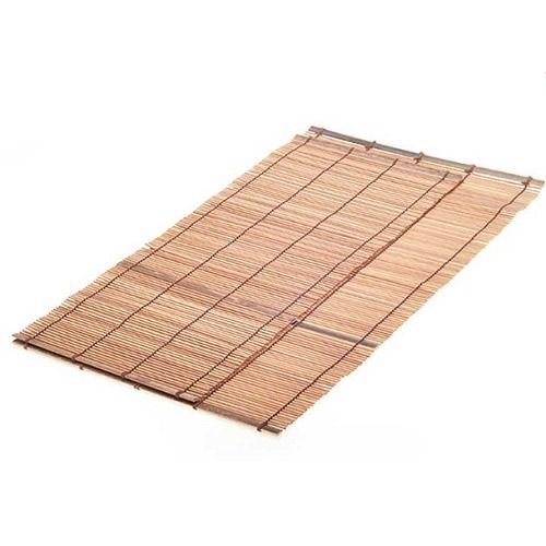 Brown Flame Retardant Bamboo Mat