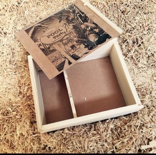 Pocket Friendly Wooden Chocolate Box