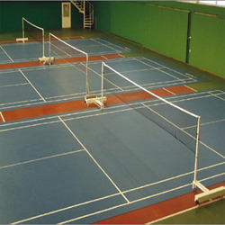 All Color Badminton Court Synthetic Flooring