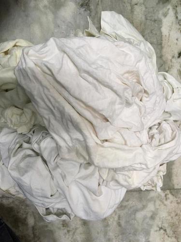 White Cotton Bawan Fabric Waste