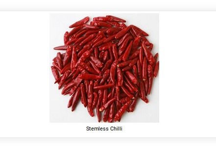 Natural Dried Red Stemless Chilli