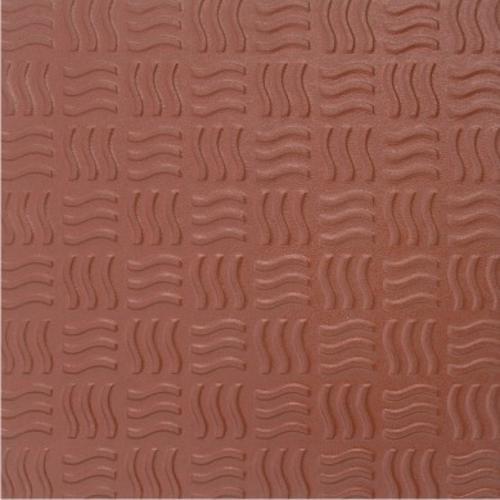 Johnson Wavy Terracotta Vitrified Floor Tile Red Grade: High