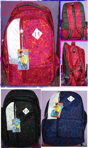 Multi Color School Bag